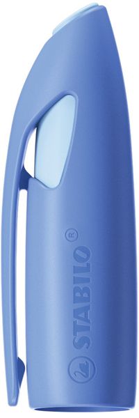 Produktbild: STABILO Kappe für ergonomischen Schulfüller -   EASYbirdy Pastel Edition in blau/hellblau
