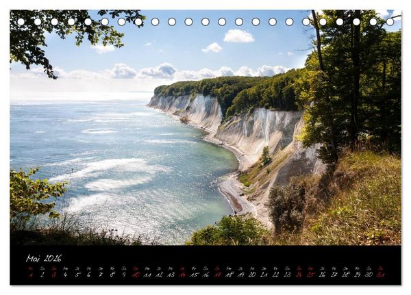 Produktbild: Sassnitz und R&uuml;gen (Tischkalender 2026 DIN A5 quer), CALVENDO Monatskalender