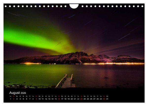 Produktbild: Norwegen, Landschaften in Schnee und Eis (Wandkalender 2026 DIN A4 quer), CALVENDO Monatskalender