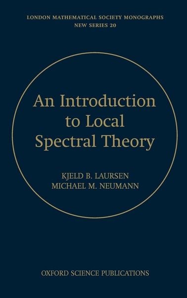 Produktbild: An Introduction to Local Spectral Theory