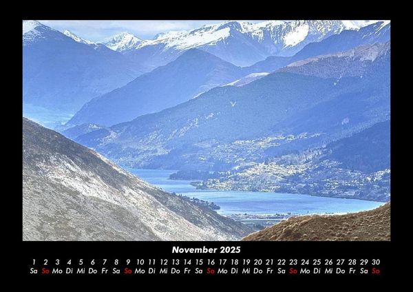 Produktbild: Bergige Welten 2025 Fotokalender DIN A3