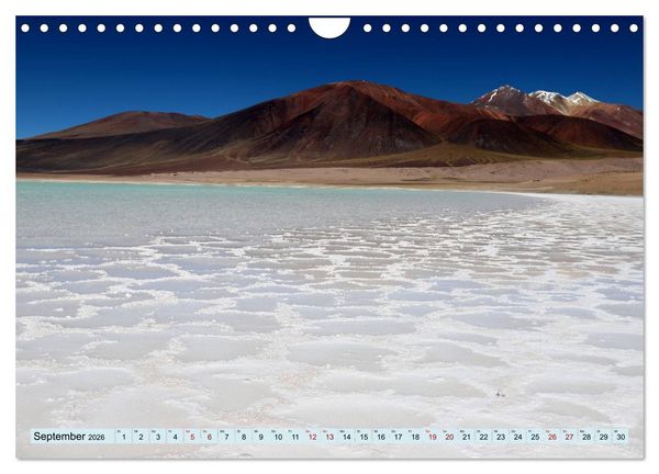 Produktbild: ATACAMA Wunder der Natur (Wandkalender 2026 DIN A4 quer), CALVENDO Monatskalender