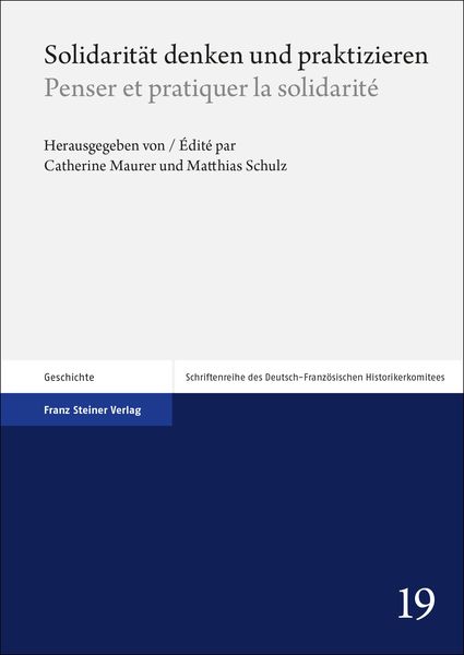 Produktbild: Solidarit&auml;t denken und praktizieren / Penser et pratiquer la solidarit&eacute;