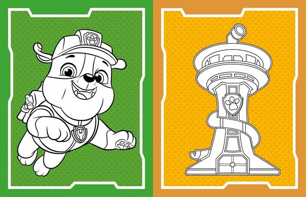 Produktbild: PAW Patrol 3-in-1 Malbuch I Ab 4 Jahren