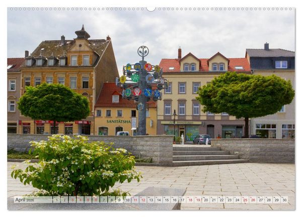 Produktbild: Der Landkreis Mei&szlig;en (hochwertiger Premium Wandkalender 2026 DIN A2 quer), Kunstdruck in Hochglanz