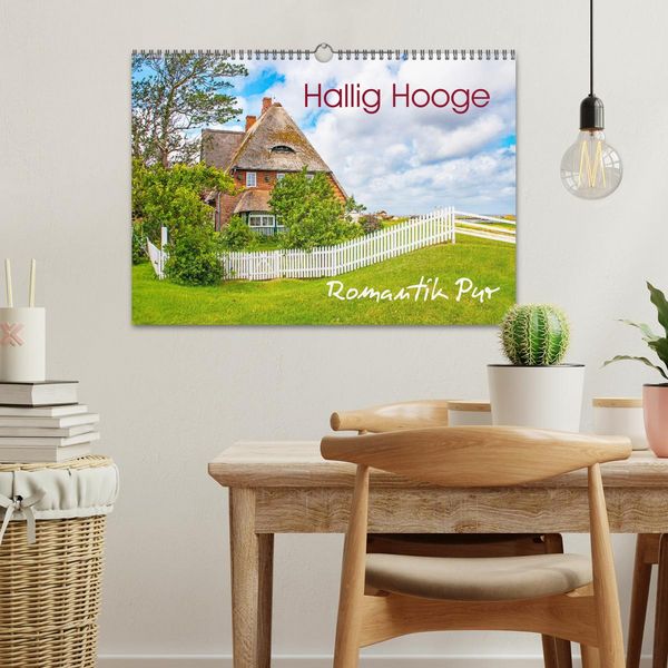 Produktbild: Hallig Hooge - Romantik Pur (Wandkalender 2026 DIN A3 quer), CALVENDO Monatskalender