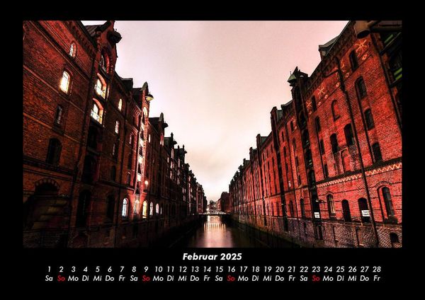 Produktbild: Hamburg 2025 Fotokalender DIN A3