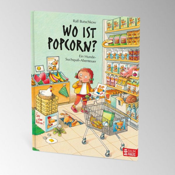 Produktbild: Wo ist Popcorn? Ein Hunde-Suchspa&szlig;-Abenteuer