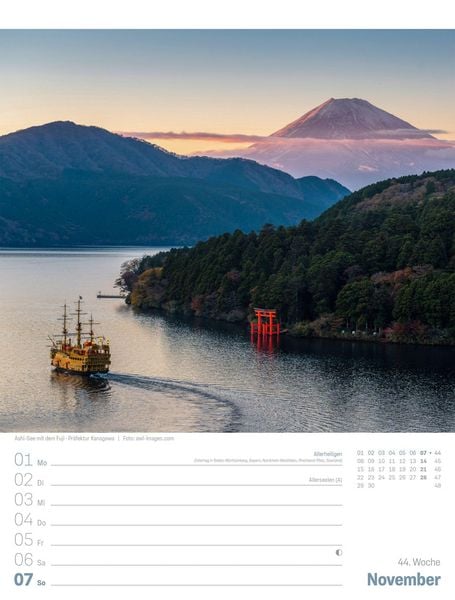 Produktbild: Japan Wochenplaner Kalender 2027 | Das Land der aufgehenden Sonne