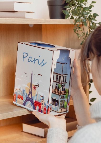 Produktbild: Book Nook DIY B&uuml;cherecke Paris