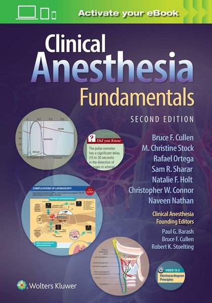 Produktbild: Clinical Anesthesia Fundamentals: Print + Ebook with Multimedia