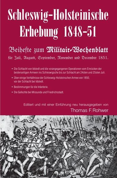 Produktbild: Die Maritime Bibliothek / Schleswig-Holsteinische Erhebung 1848-51 - Beihefte zum Militair-Wochenblatt