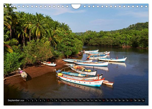 Produktbild: Exotisches Indien (Wandkalender 2026 DIN A4 quer), CALVENDO Monatskalender