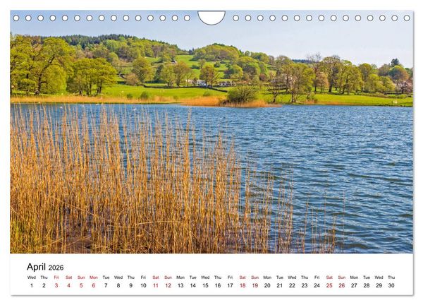 Produktbild: Lake District Secrets (Wall Calendar 2026 DIN A4 landscape), CALVENDO 12 Month Wall Calendar