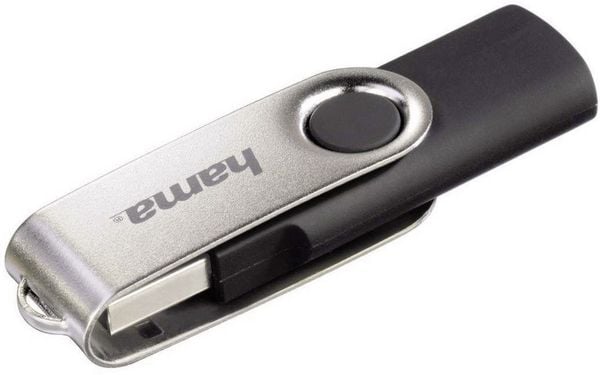 Produktbild: Hama Rotate USB-Stick 8 GB Schwarz 90891 USB 2.0