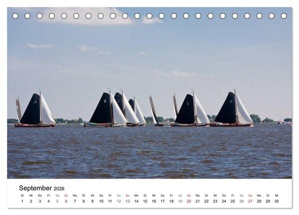 Produktbild: Friesland - Fryslan (Tischkalender 2026 DIN A5 quer), CALVENDO Monatskalender