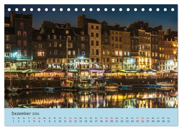 Produktbild: Unterwegs in der Normandie (Tischkalender 2026 DIN A5 quer), CALVENDO Monatskalender