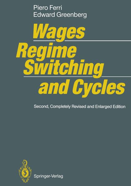 Produktbild: Wages, Regime Switching, and Cycles