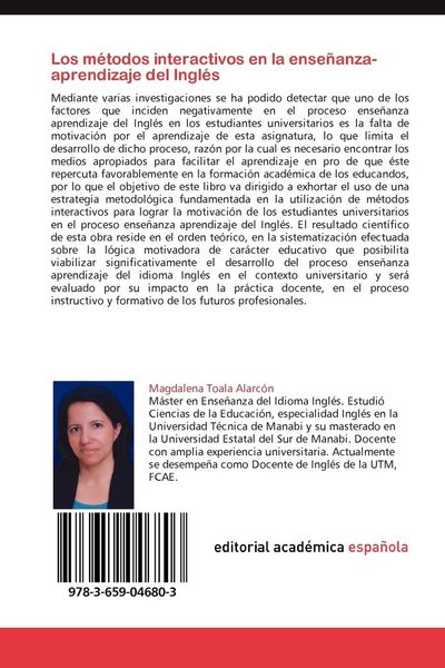 Produktbild: Los m&eacute;todos interactivos en la ense&ntilde;anza-aprendizaje del Ingl&eacute;s
