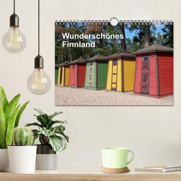 Produktbild: Wundersch&ouml;nes Finnland (Wandkalender 2026 DIN A4 quer), CALVENDO Monatskalender