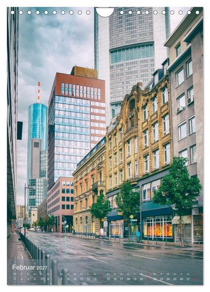 Produktbild: Frankfurter Pflaster (Wandkalender 2027 DIN A4 hoch), CALVENDO Monatskalender