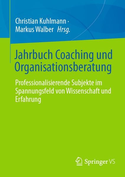 Produktbild: Jahrbuch Coaching und Organisationsberatung