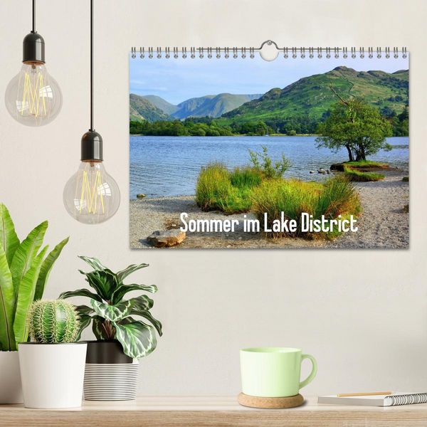 Produktbild: Sommer im Lake District (Wandkalender 2026 DIN A4 quer), CALVENDO Monatskalender