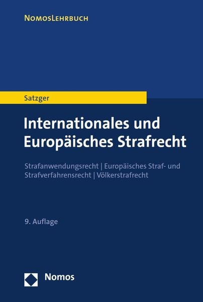 Produktbild: Internationales und Europ&auml;isches Strafrecht