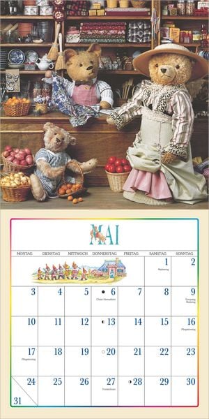 Produktbild: Der Teddyb&auml;r Kalender 2027
