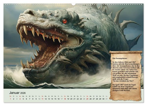 Produktbild: Reise unter dem Meer (Wandkalender 2026 DIN A2 quer), CALVENDO Monatskalender