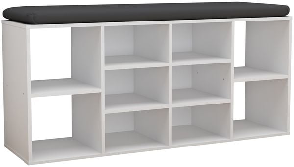 Produktbild: Holz Regal Schuhschrank Schuhregal Hinsol S