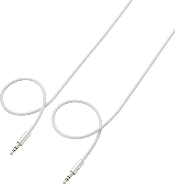 Produktbild: SpeaKa Professional SP-7870096 Klinke Audio Anschlusskabel [1x Klinkenstecker 3.5 mm - 1x Klinkenstecker 3.5 mm] 3.00 m Wei&szlig; SuperSoft-Ummantelung