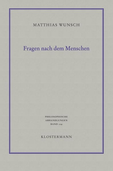 Produktbild: Fragen nach dem Menschen
