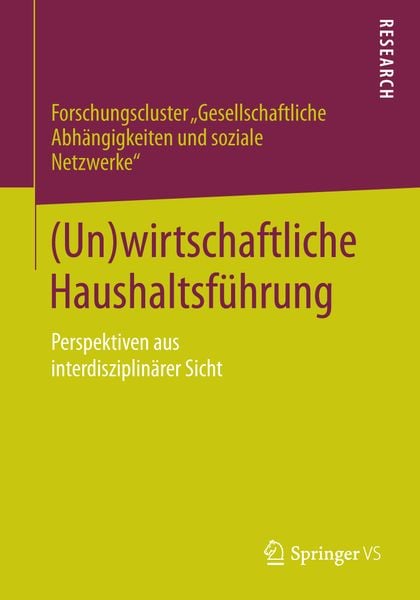 Produktbild: (Un)wirtschaftliche Haushaltsf&uuml;hrung