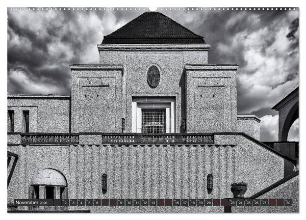 Produktbild: Ein Blick auf Darmstadt (hochwertiger Premium Wandkalender 2026 DIN A2 quer), Kunstdruck in Hochglanz