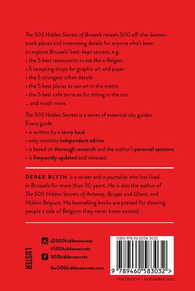 Produktbild: The 500 Hidden Secrets of Brussels