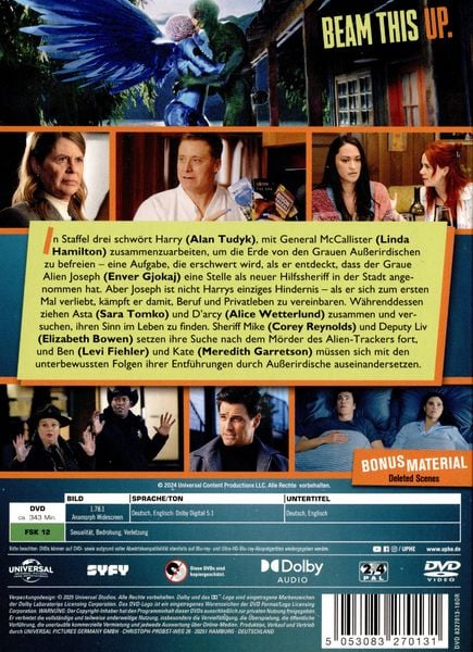 Produktbild: Resident Alien: Staffel Drei [2 DVDs]