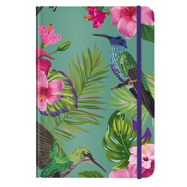 Produktbild: Notizbuch A5 Flower Bird