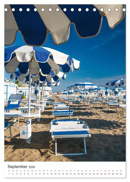 Produktbild: Rimini Die italienische Adriak&uuml;ste (Tischkalender 2026 DIN A5 hoch), CALVENDO Monatskalender