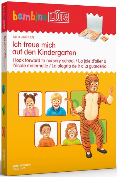 LÜK bambino Set "Ich freu mich auf den Kindergarten". Westermann Lernspiel