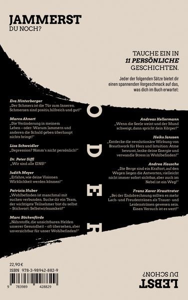 Produktbild: Jammerst du noch oder lebst du schon?