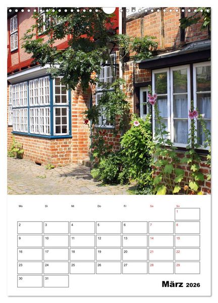 Produktbild: L&uuml;neburg, von der sch&ouml;nsten Seite (Wandkalender 2026 DIN A3 hoch), CALVENDO Monatskalender