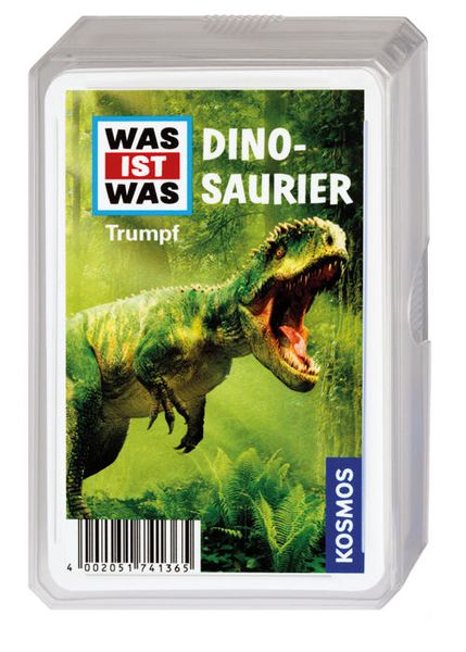 WAS IST WAS Kartenspiel Dinosaurier Trumpfspiel