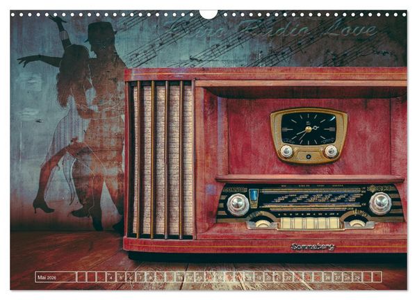 Produktbild: Lebensfreude Radio (Wandkalender 2026 DIN A3 quer), CALVENDO Monatskalender