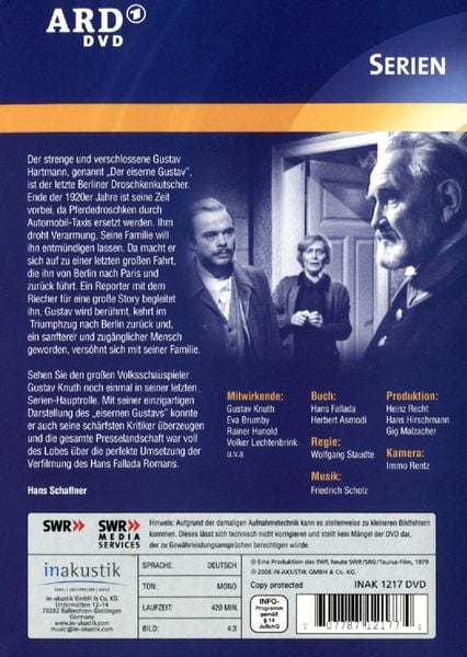 Produktbild: Der eiserne Gustav [3 DVDs]