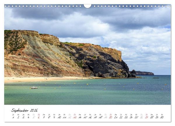 Produktbild: Portugals S&uuml;den - Die Algarve (Wandkalender 2026 DIN A3 quer), CALVENDO Monatskalender