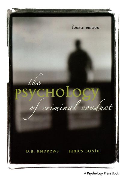Produktbild: The Psychology of Criminal Conduct