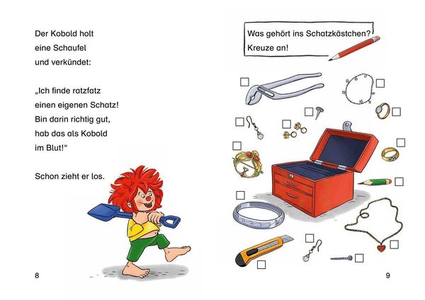 Pumuckl, Bücherhelden 1. Klasse, Pumuckl auf Schatzsuche