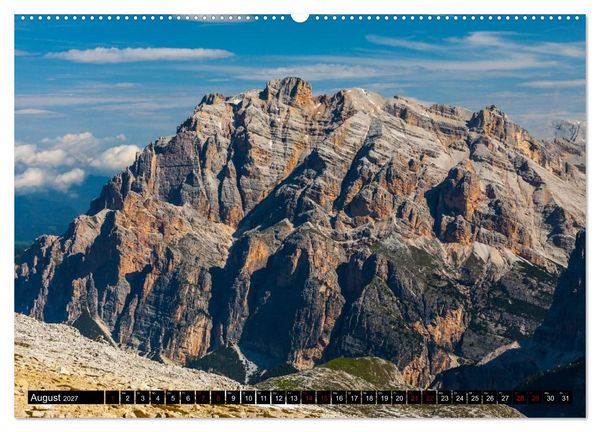 Produktbild: Lagazuoi Dolomiten (hochwertiger Premium Wandkalender 2027 DIN A2 quer), Kunstdruck in Hochglanz