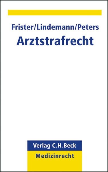 Produktbild: Arztstrafrecht